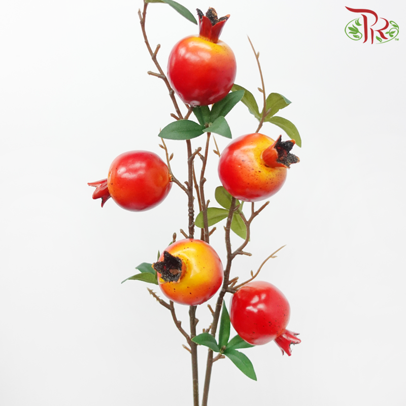 Artificial Pomegranate Spray