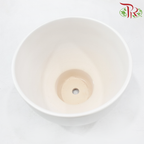 SSJ-10-12 Pearl White Pot