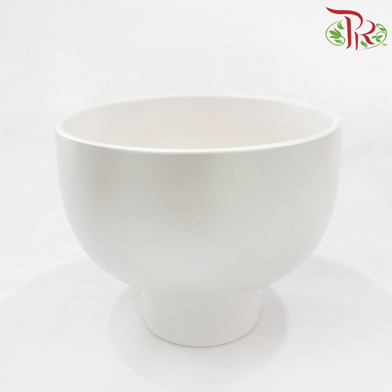 SSJ-10-18 Pearl White Pot