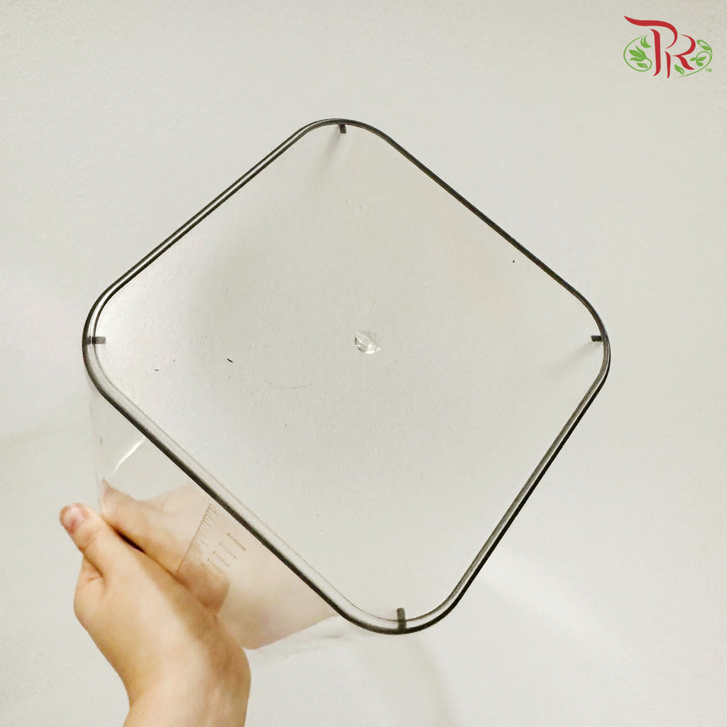 Acrylic Square Container (With Size Options)