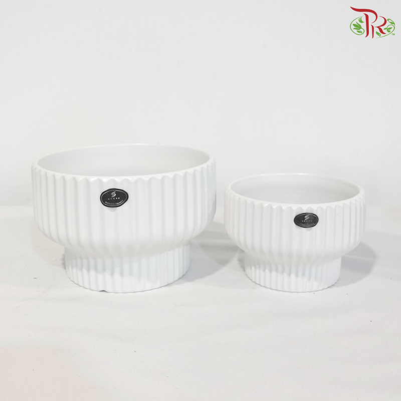 TX-JW7390000 - White Pot (With Size Option)
