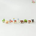 Unique Mini House Ornaments (9 units)