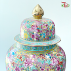 Premium Antique Peony Vase