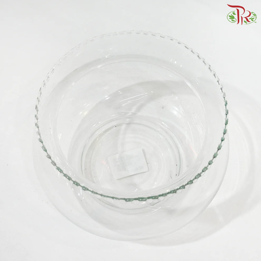 Vase Glass Round (L) (VASEGLR-L)