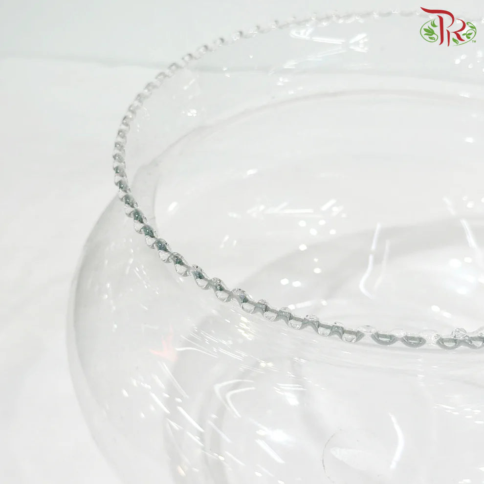 Vase Glass Round (L) (VASEGLR-L)