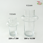 Clear Glass Vase