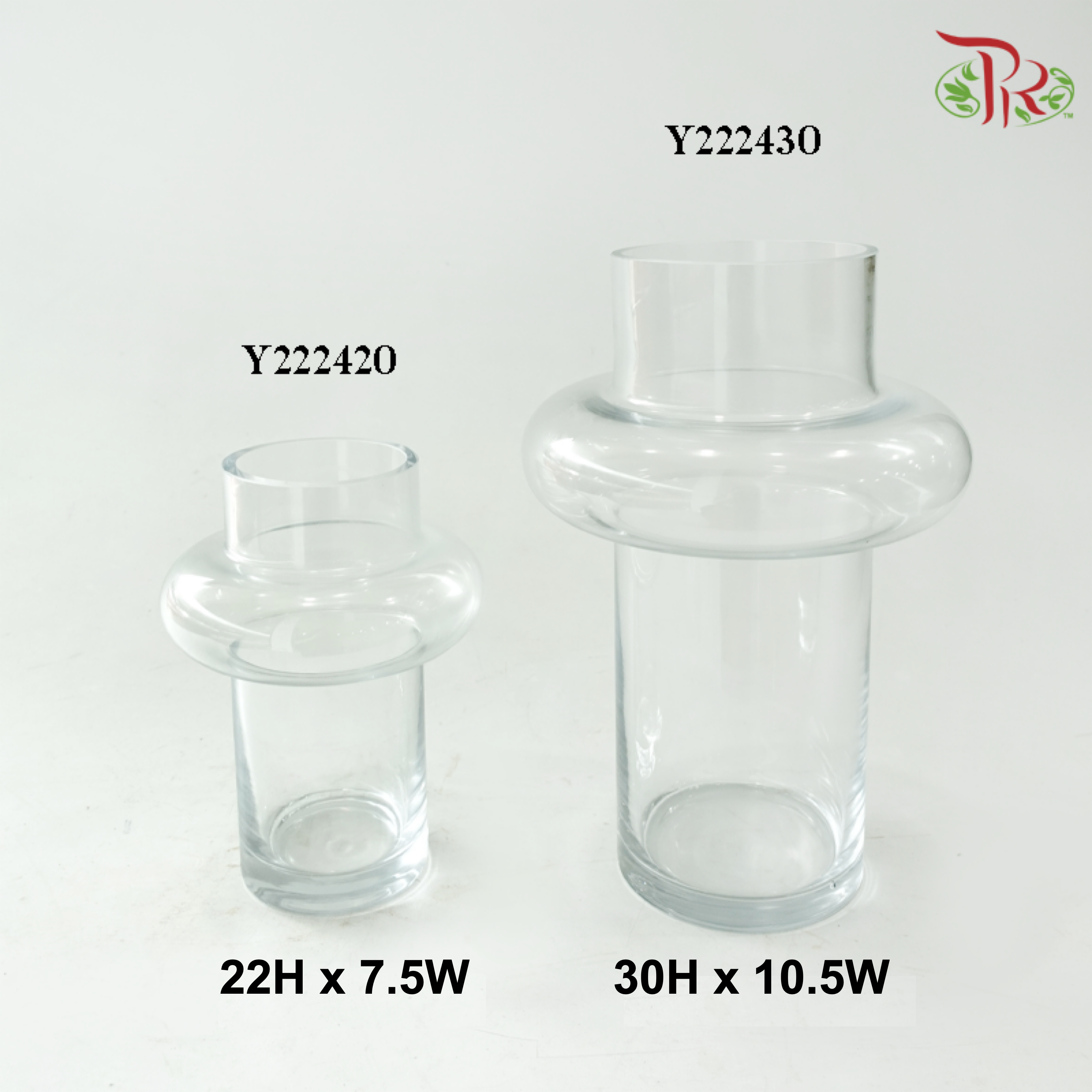 Clear Glass Vase