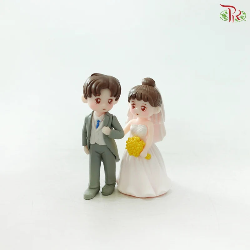 Wedding Couple Ornaments (2 Units) Random