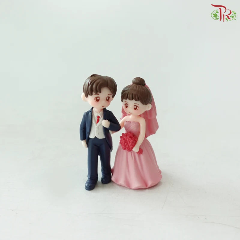 Wedding Couple Ornaments (2 Units) Random