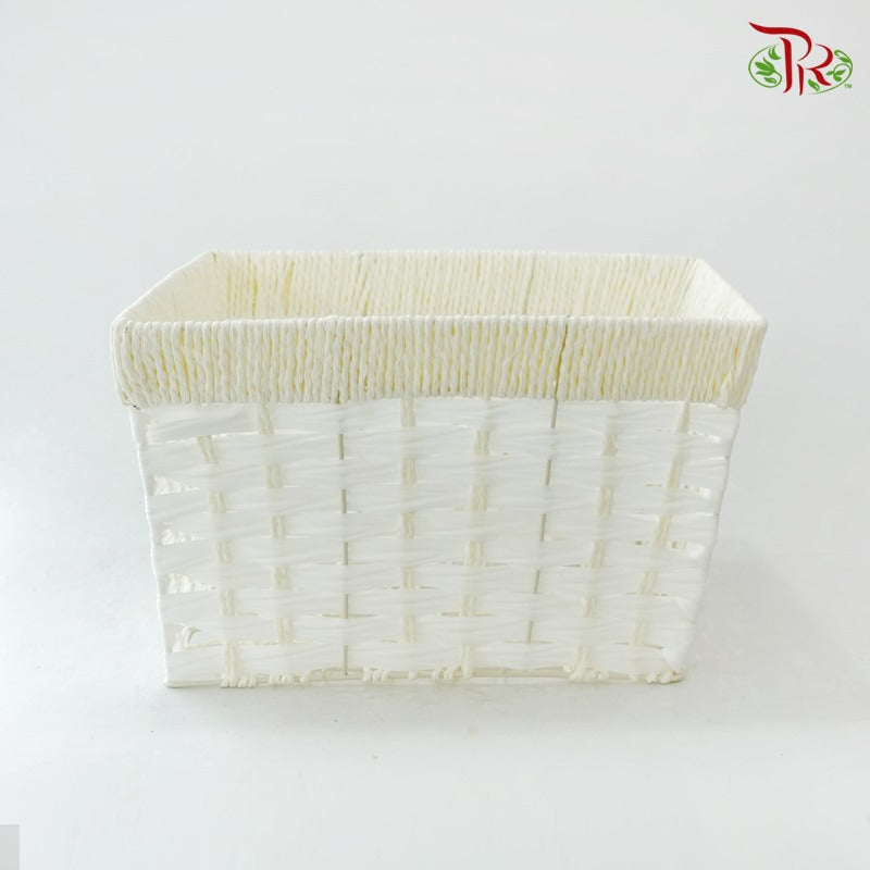 T12186 Basket Cream / Dark Brown