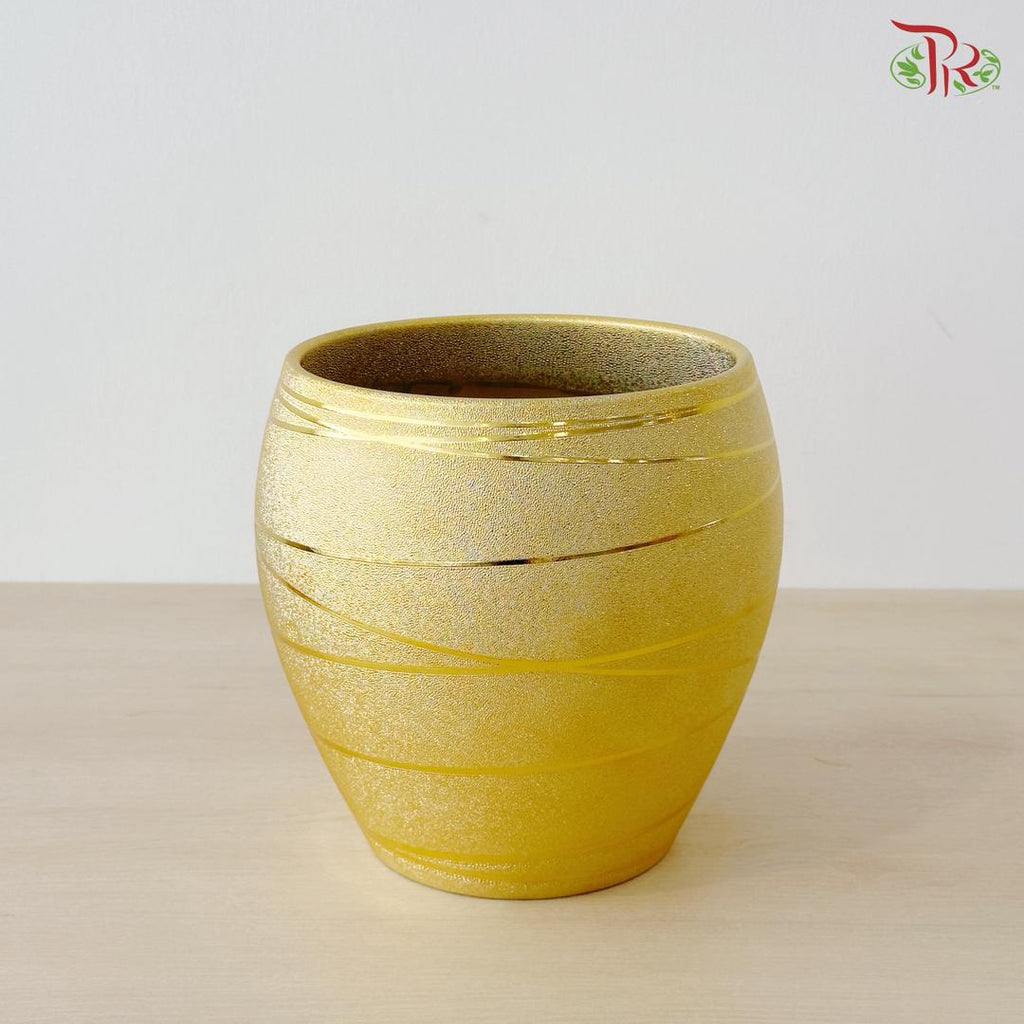 YU-605 L - Gold Pot (L)