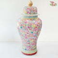 Premium Antique Peony Vase