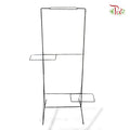 Stand Steel Big Container 3 Tiers (Per Unit) Wide-bottom Metal Structure
