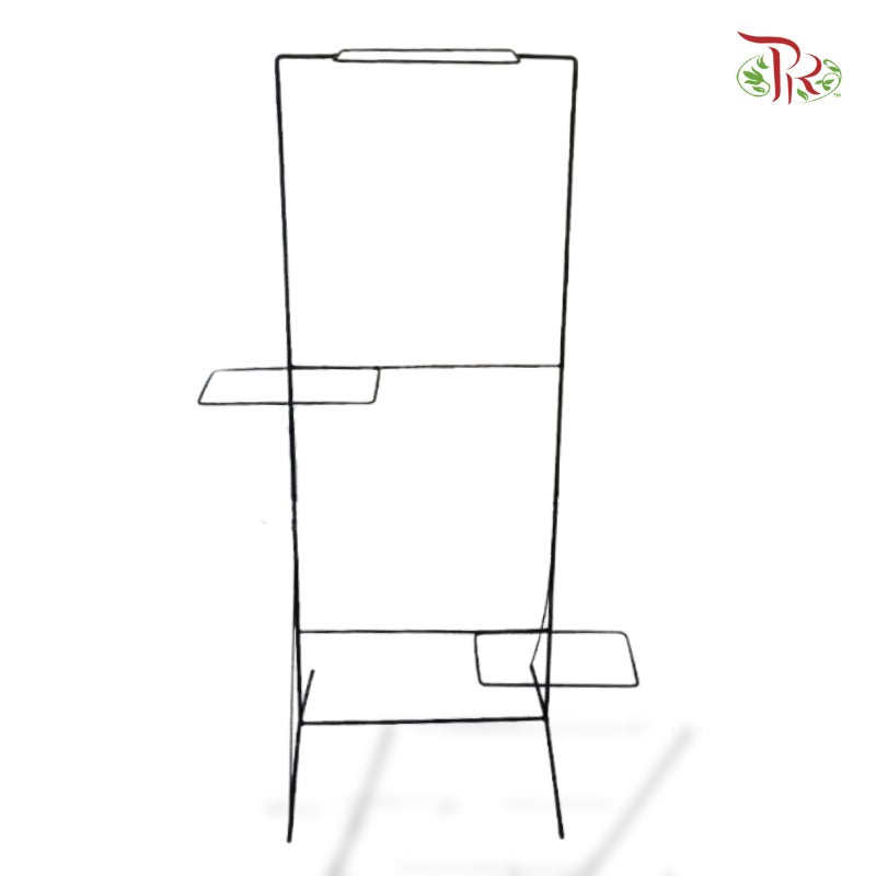Stand Steel Big Container 3 Tiers (Per Unit) Wide-bottom Metal Structure