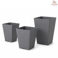 FELTON SQUARE FLOWER POT 2512