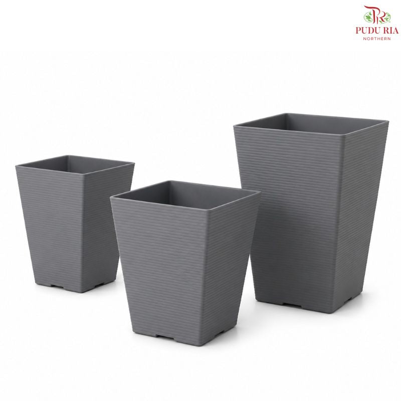 FELTON SQUARE FLOWER POT 2454