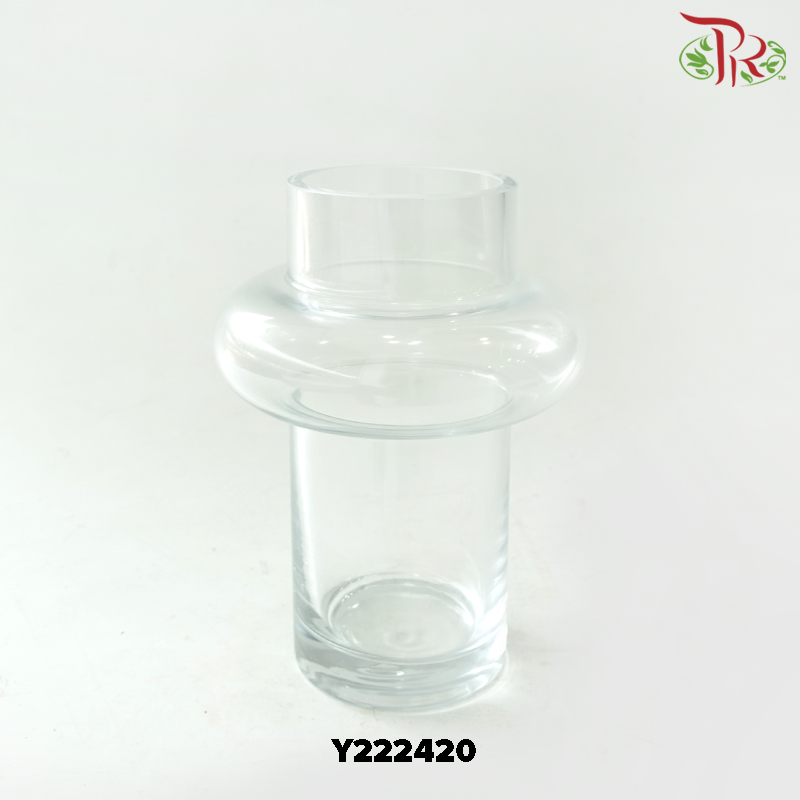 Clear Glass Vase