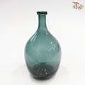 Dark Green Glass Vase