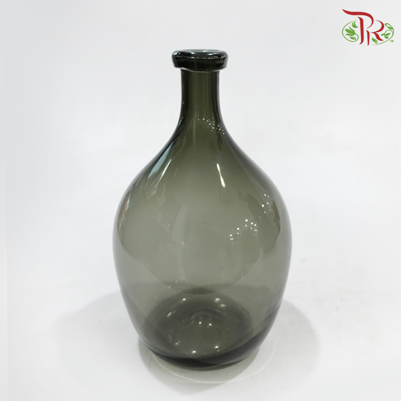 Grey Color Glass Vase