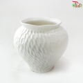 ZF-1008 Classic White Ceramic Planter Pot
