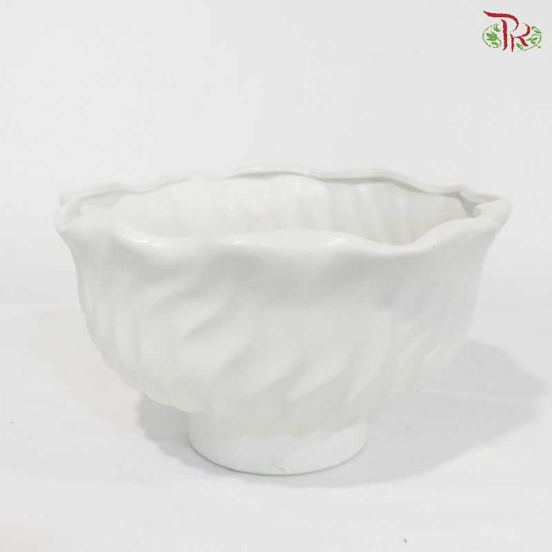 ZF-5025 White Pot