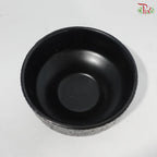 ZF-1148Modern Textured Ceramic Ikebana Vase (Black / White)