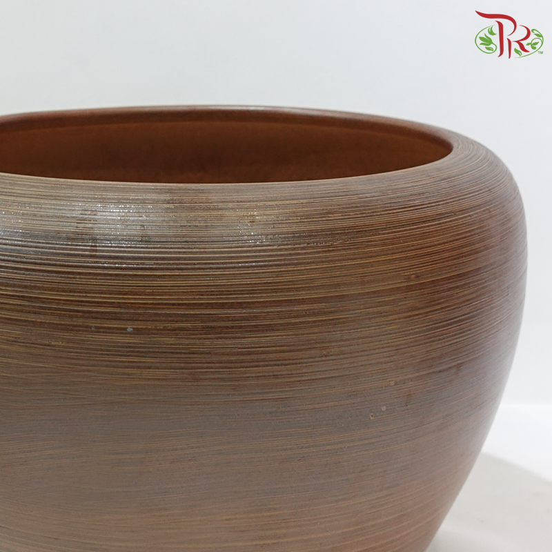 ZZY-Bali Pot (No Holes) - Brown