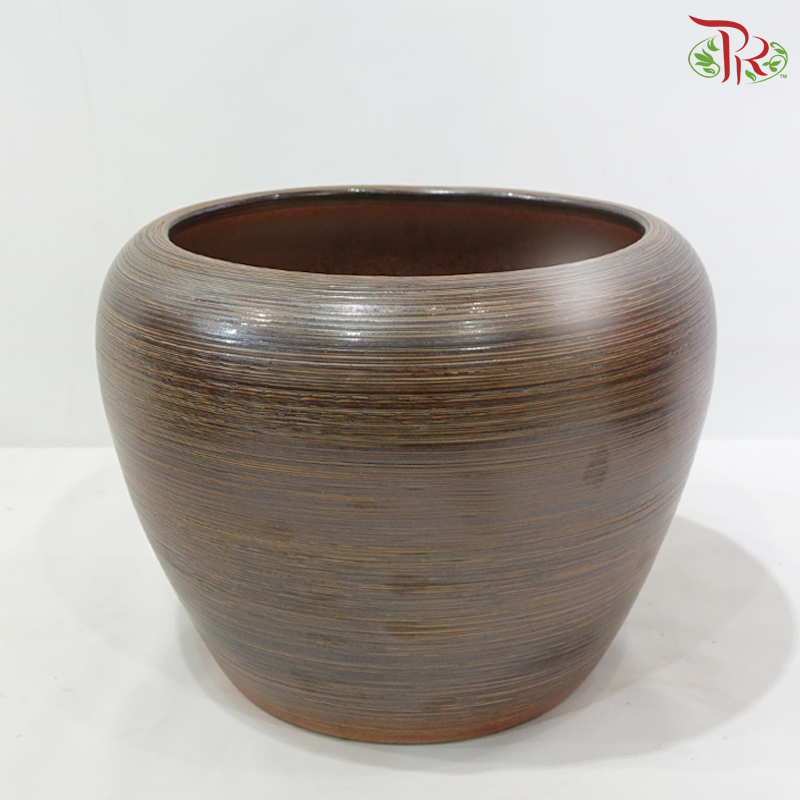 ZZY-Bali Pot (No Holes) - Brown