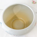 Bloom Elegance Floral Ceramic Pot
