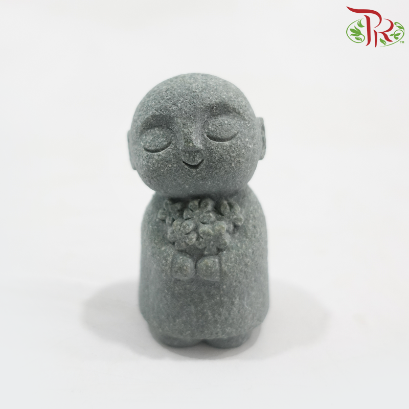 Zen Miniature - Zen Buddha With Flowers《花的地藏》107A (Per Unit)