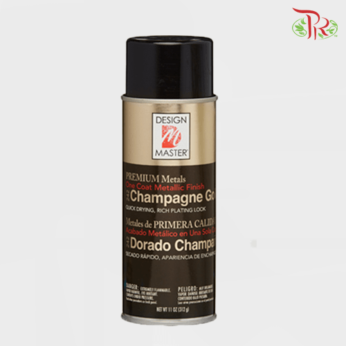 Design Master Premium Metallic Spray - Champagne Gold - Pudu Ria Florist