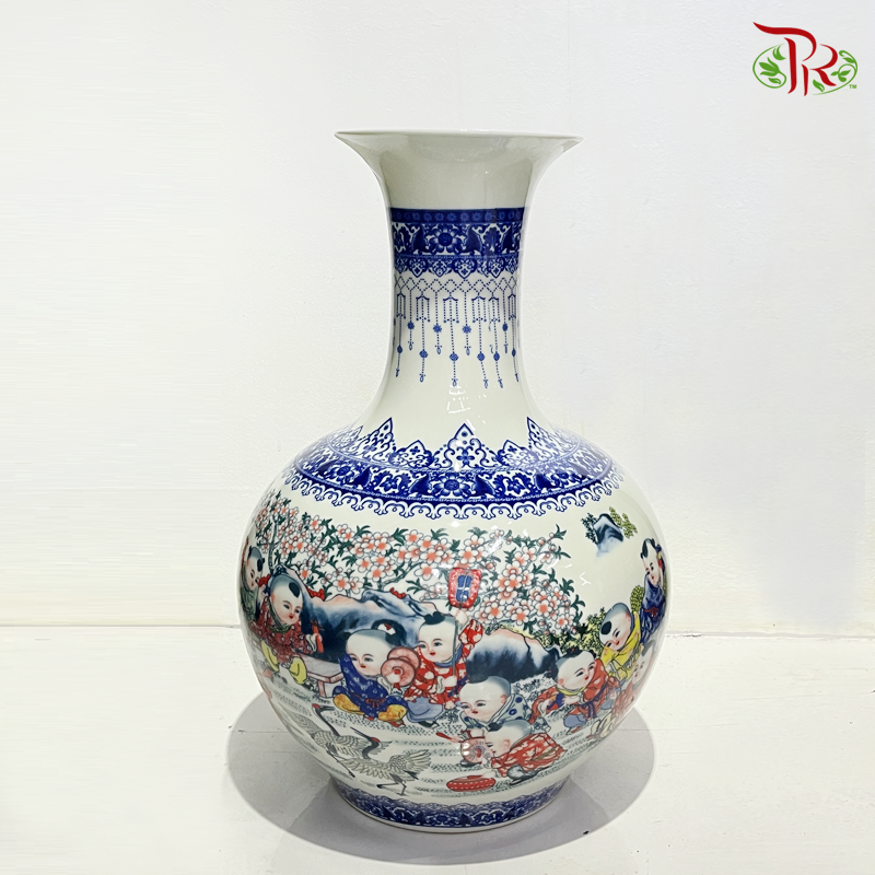 A150 Ceramic Jing De Vase (A150CJDV)