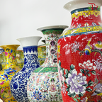 A150 Ceramic Jing De Vase (A150CJDV)