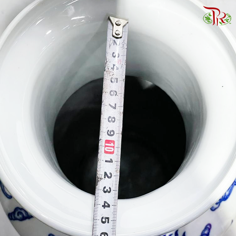 A150 Ceramic Jing De Vase (A150CJDV)-Pudu Ria Florist-prflorist.com.my