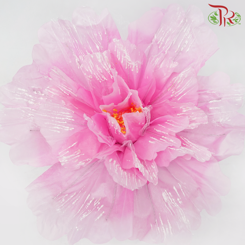 Artificial Peony Flower With Band (50cm) - Light Pink-Light Pink-Pudu Ria Florist-prflorist.com.my