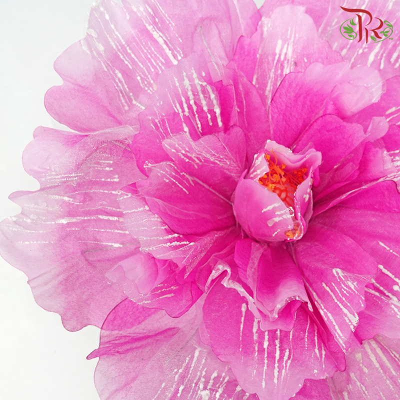 Artificial Peony Flower With Band (50cm) - Pink-Pink-Pudu Ria Florist-prflorist.com.my
