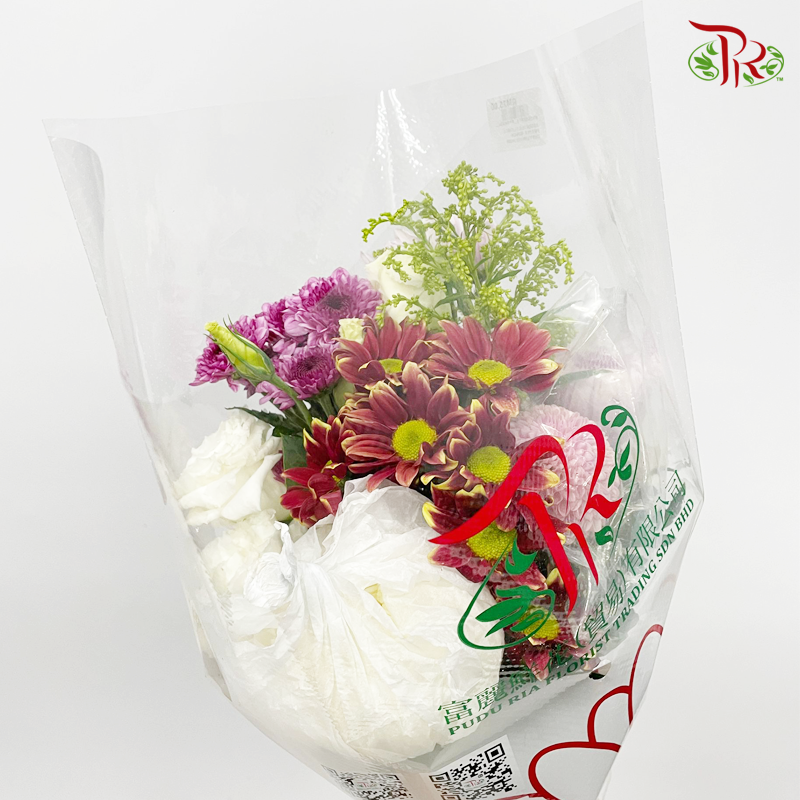 Assorted Flower Prayer Bunch (M)-Malaysia-prflorist.com.my