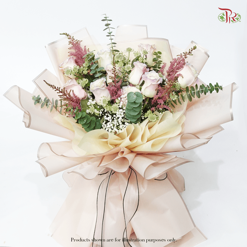 Aurora Roses Bouquet-Pudu Ria Florist-prflorist.com.my