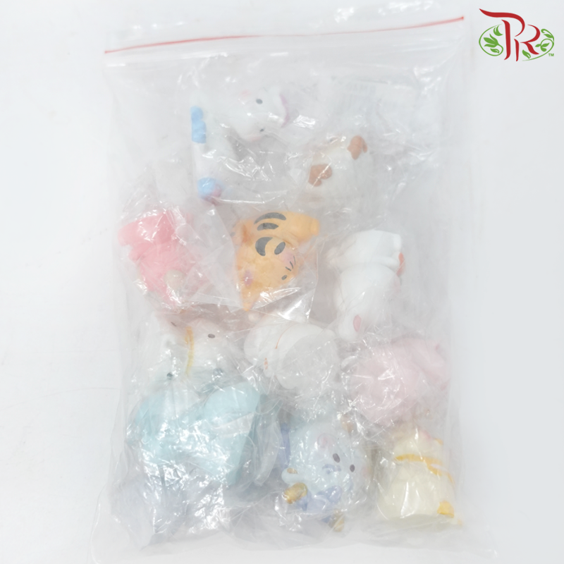 CNY 12 Chinese Zodiac Miniature 《12生肖小摆件》(12 Units)