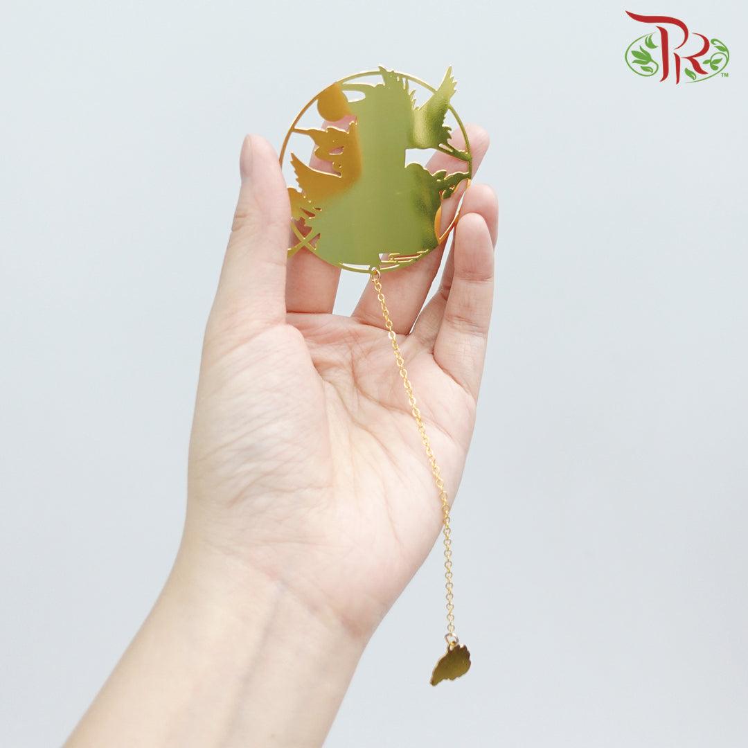 CNY Accessories Book Mark Designed Deco - Bird Design (2) 《鹤侣巢松》