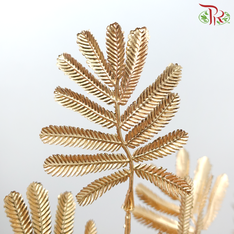 CNY Artificial Gold Leaf - Sword Fern (5 Units)-China-prflorist.com.my