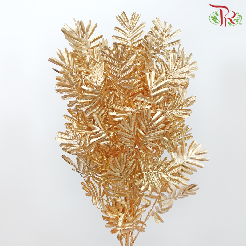 CNY Artificial Gold Leaf - Sword Fern (5 Units)-China-prflorist.com.my