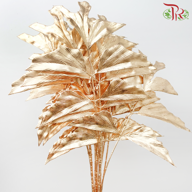 CNY Artificial Gold Leaf - Tatar Maple (5 Units)-China-prflorist.com.my