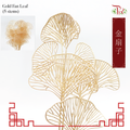 CNY Gold Leaf - Gold Fan Leaf (5 Stems)-China-prflorist.com.my