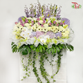 Premium Condolence Flower Arrangement (Double sizes) -2 - Pudu Ria Florist