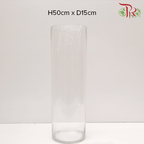 Cylinder Vase (178850)-Pudu Ria Florist-prflorist.com.my