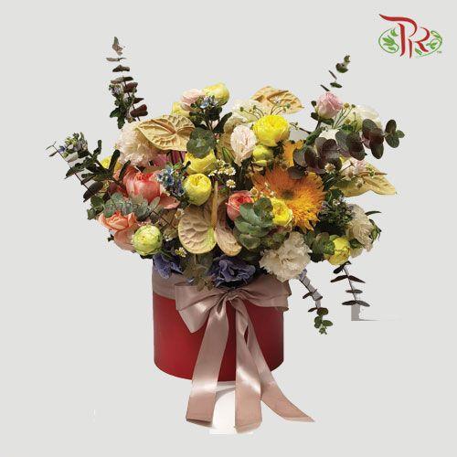 Designer Series 17 - Flower Arrangement In Gift Box-Pudu Ria Florist-prflorist.com.my