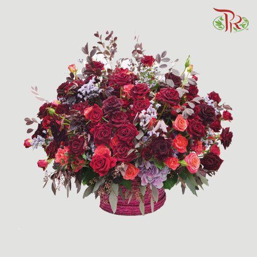 Designer Series 21 - Flower Basket Arrangement-Pudu Ria Florist-prflorist.com.my