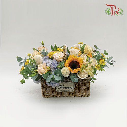 Designer Series 24 - Flower Basket Arrangement-Pudu Ria Florist-prflorist.com.my