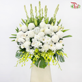 Gentle Remembrance Bereavement Stand #1-Pudu Ria Florist-prflorist.com.my